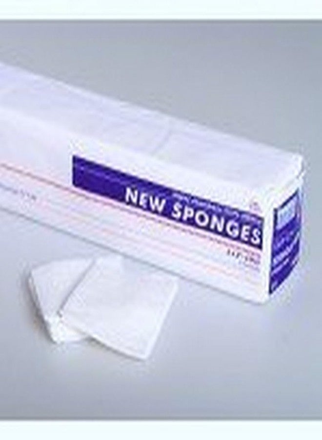 Dukal New Sponge, Nonsterile, 4" x 4", 4-ply Bag of 200